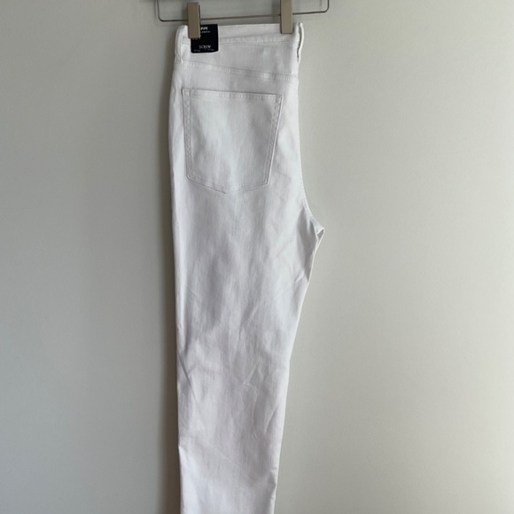 NWT J.Crew Factory White Tall stovepipe straight jean in signature stretch SZ 32 - Picture 4 of 6